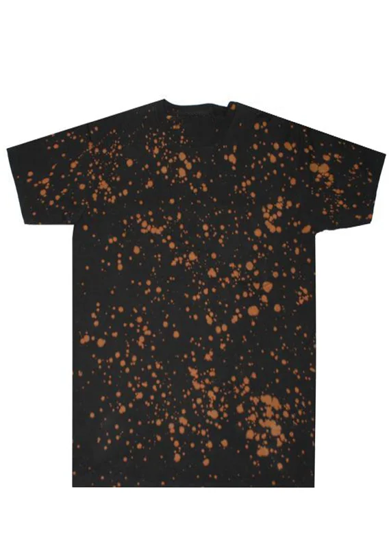 Black / Rust Sprinkle Dye T-Shirt