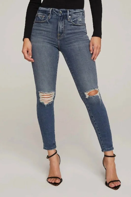 Good Legs Crop Jeans In Dark Wash