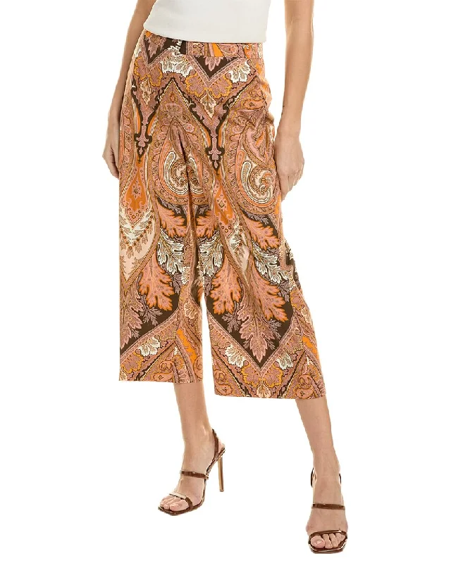 Kobi Halperin Laura Print Cropped Pant