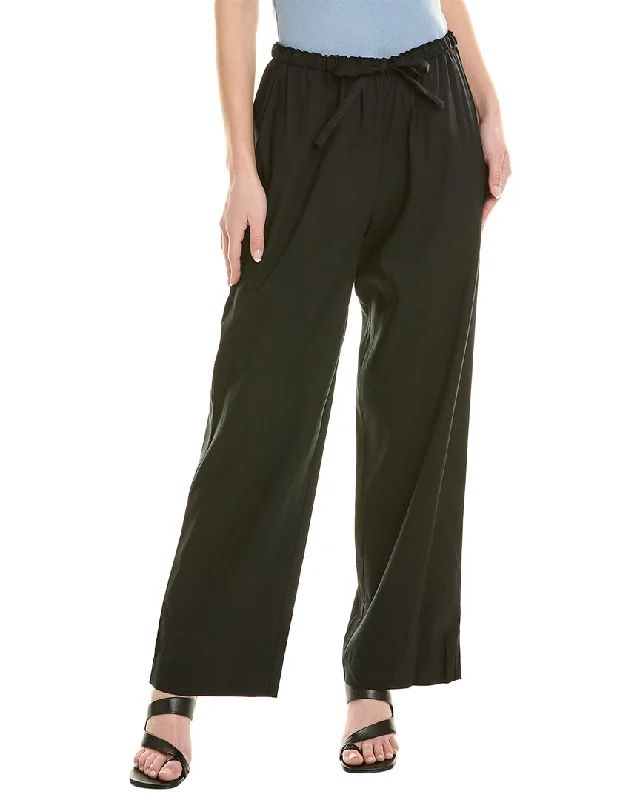 Rebecca Taylor Linen-Blend Pant