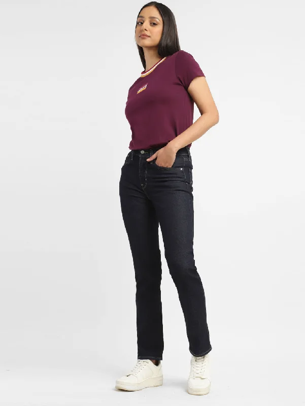 Women's High Rise 724 Straight Fit Jeans