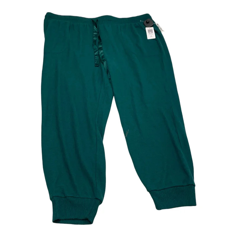 Pants Lounge By Torrid In Green, Size: 3x