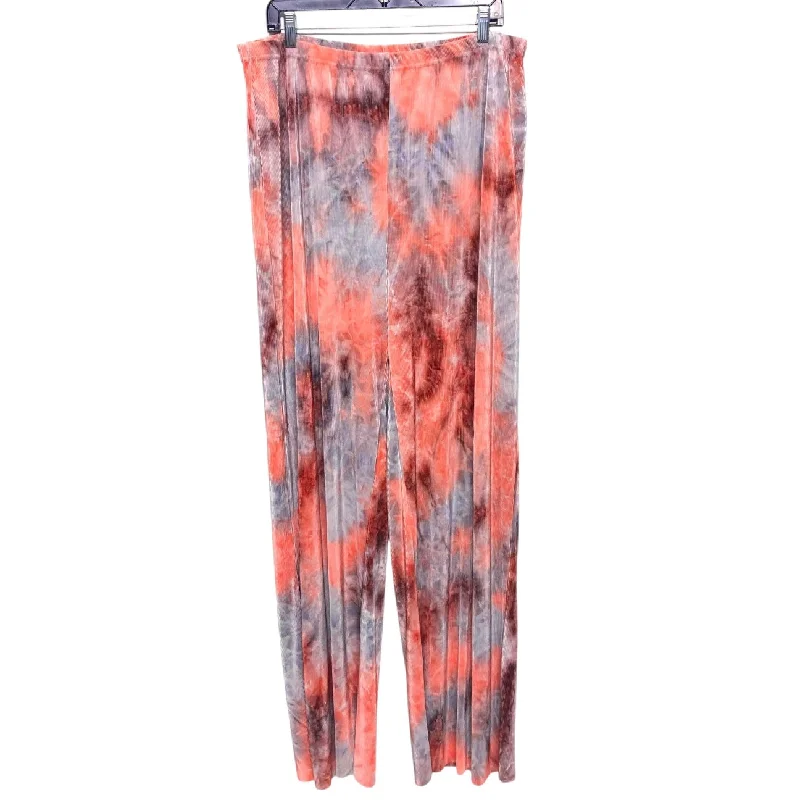 Pants Wide Leg By Boohoo Boutique In Orange, Size: 3x