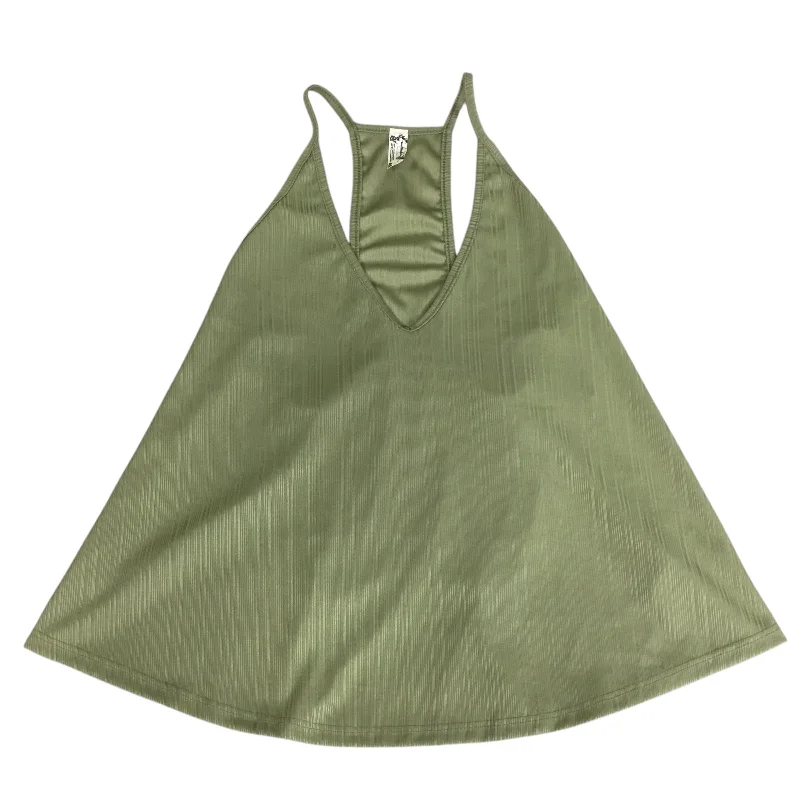 Top Sleeveless By Free People In Green, Size: Xs