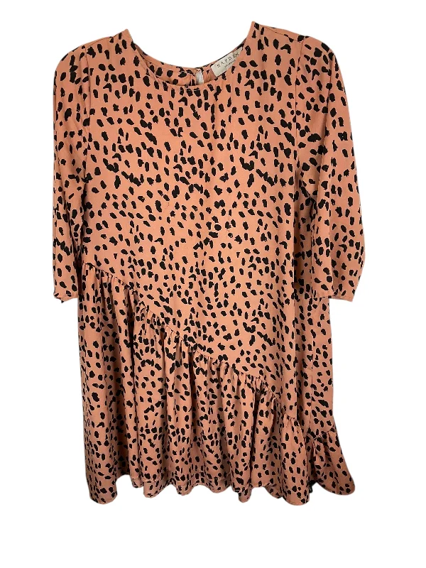 Dress Casual Short By Hayden La In Animal Print, Size: S