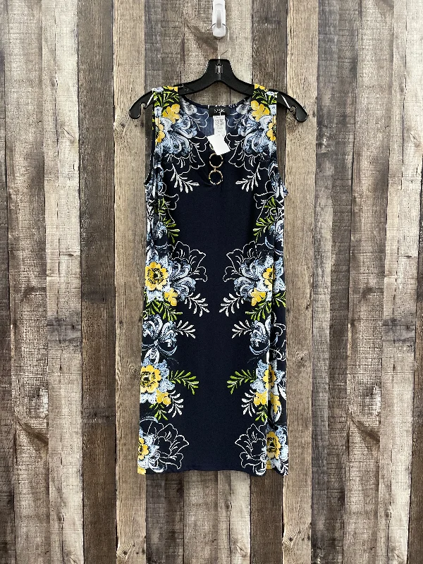 Floral Print Dress Party Midi Msk, Size M