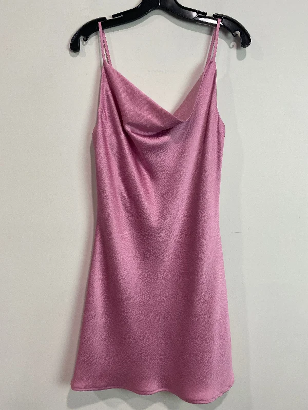 Pink Dress Casual Midi Shinestar, Size M