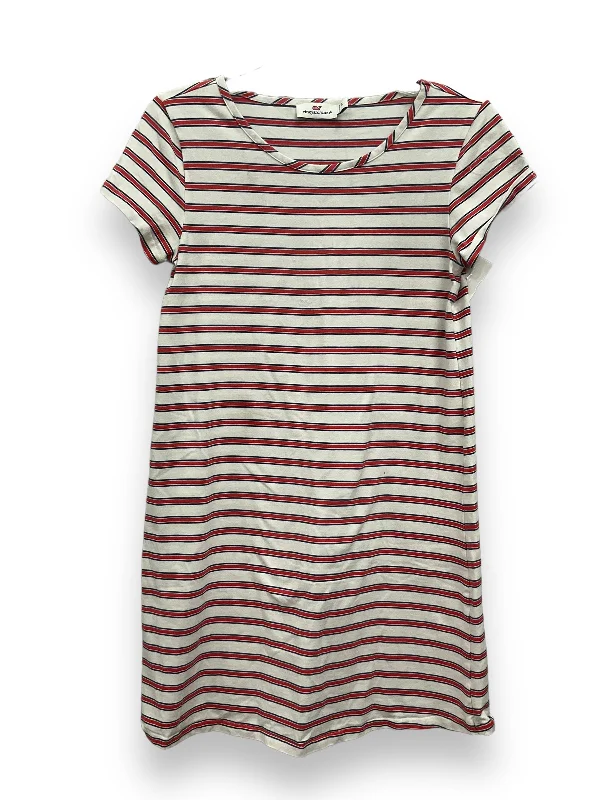 Striped Pattern Dress Casual Midi Vineyard Vines, Size S