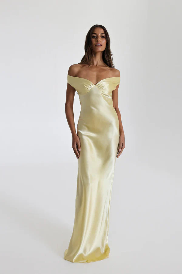 Natalie Rolt Bridget Gown - Lemon