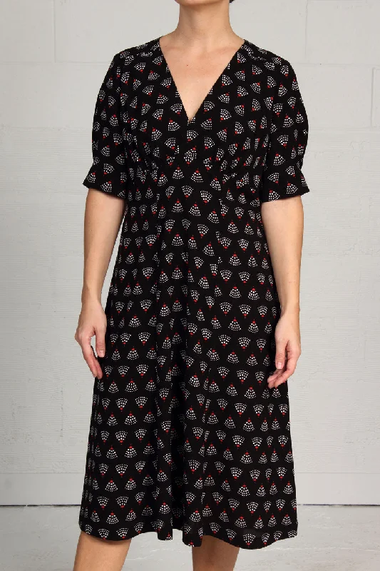 Tassel Print Laneway Dress - large - last one!