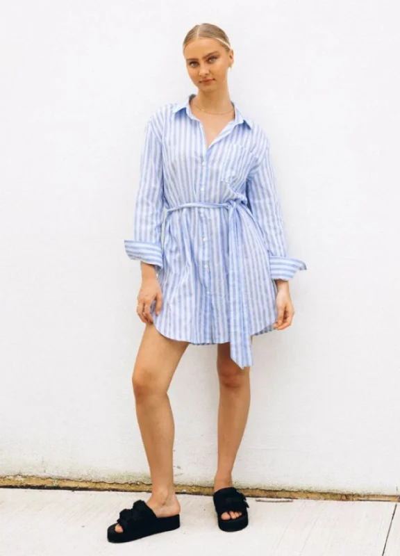 Paper Heart - Long Sleeve Sia Shirt Dress